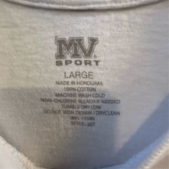 Auburn University Men's Graphic T-Shirt White Size L - Picture 6 of 8